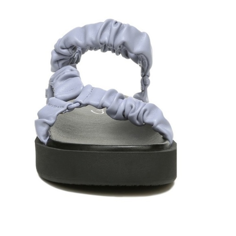 Sam Edelman Ruched Strap Sandal Light Blue - Picture 12 of 12